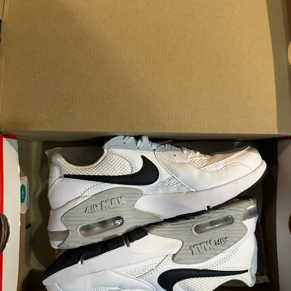 Nike Air Max White Mesh Sneakers